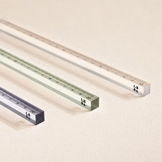 롭다 아크릴자/20cm, 색상계열, 퓨어