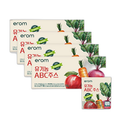 이롬유기농 ABC주스 (4), 1개, 140ml