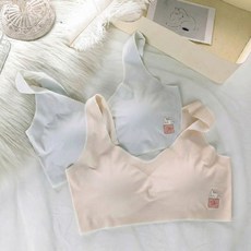 【Helena】少女冰絲內衣 發育內衣 無痕無鋼圈學生內衣 女童透氣涼感內衣【B172】