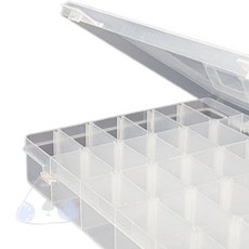 트레분 소품 정리 보관 케이스 36칸 미니소품정리함 다용도박스 미니투명케이스 휴대용약통케이스