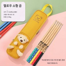 드럼 스틱 가방 파우치 케이스 캐릭터 휴대용 인형, 1개