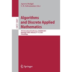 Algorithms and Discrete Applied Mathematics: 7th International Conference Caldam 2021 Rupnagar In... Paperback, Springer, English, 9783030678982