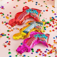 축포 컨페티폭죽 꽃가루폭죽 화약없는 폭죽건 랜덤, 단일/상품