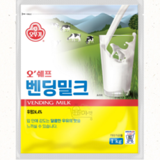오뚜기 오쉐프 벤딩밀크, 1kg, 1개입, 2개, 1kg