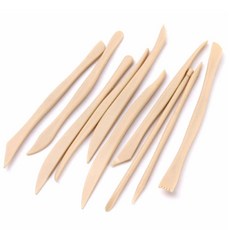 플라스틱 점토칼 10종세트 찰흙칼 클레이 공작도구