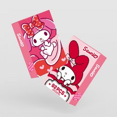 옐상 산리오 캐릭터즈 일러스트 포토카드 92매입 4종, 1팩, 마멜