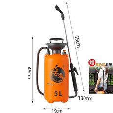 爸強 8L 噴霧桶 氣壓式噴灑器, 1個, 5L加厚大容量【送肩背帶】+加長桿
