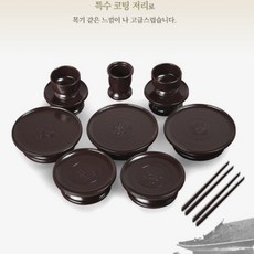 추석 설날 휴대용 제기세트 성묘 벌초 제사용품 접이식 차례상, 1개