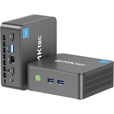 GMKtec 미니 PC N150 G3 플러스 인텔 트윈 레이크 N150 (3.4)GHz) 16GB DDR4 RAM 1TB PCIe M.2 SSD Desktop Comput