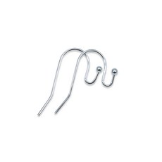 알레르기 방지 기능이 있는 점프형 금/은색 낚싯바늘 모양 귀걸이 고리 100개입 DIY 액세서리 제작에 적합