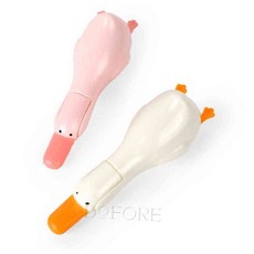 오리 청소 집게 청소용집게, 핑크, 1개, 핑크