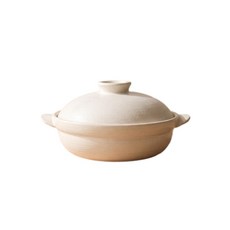 日式手作陶土砂鍋 煲湯燉鍋 耐高溫不易裂, 1個, 4cm