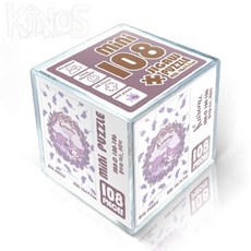 [산리오] 쿠로미 플라워 리스 미니 퍼즐 108피스, 1개