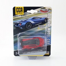 台灣出貨模型 CCA 1/64 雷克薩斯 合金車模 玩具車 汽車模型 收藏 耶誕節禮物 新年禮物, 49蘭博基尼STO-紅色, 1個