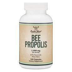 Double Wood 蜂膠 1000mg 膠囊, 1個, 120顆