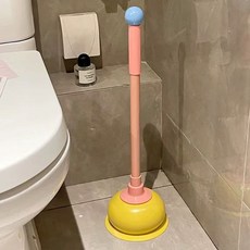 馬桶疏通工具 廚房下水道疏通工具, 粉色