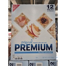 [국내 코스트코] Nabisco 나비스코 프리미엄 솔틴 크래커 1360g, 1.36kg, 1개