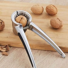 주방도구 호두기구 블랙그립 호두망치 견과류까개 23.2cm 간식도구 금속호두까기 집게