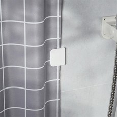 샤워커튼 고정클립 부착식 고정 집게 걸이, 상세 설명 참조