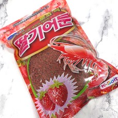 토코 딸기어분 민물 붕어 잉어 향어 떡밥 민물 집어제 미끼, 1개, 420g