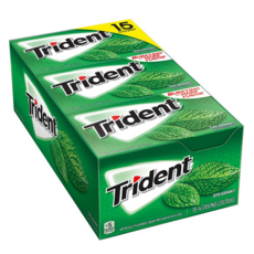 트리던트 스피아민트 슈가프리 껌 14개입X15박스 TRIDENT SPEARMINT SUGAR-FREE GUM, 210개