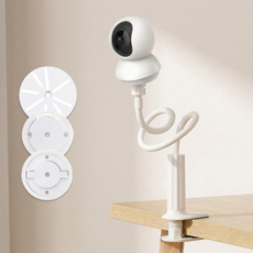 아이딥 전기종 호환 cctv 홈캠 거치대 70cm, 1세트, 화이트