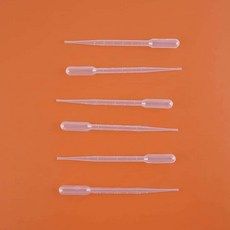 꿈꾸는비 일회용 플라스틱 스포이드 100개입 만년필잉크소분병, 3ml