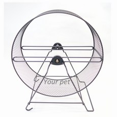 優往寵物 滾珠培林軸承摩天超級大滾輪《直徑32公分》刺蝟/貂/天竺鼠/松鼠/小果子狸/兔/鼬獾/小黃鼠狼, 黑色, 1個