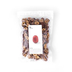 [비비x푸드] 바삭한 씨없는 대추칩 대추과자 간식, 10개, 200g