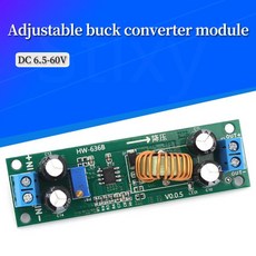DC-DC 10A 조절 가능 60V 48V 6.5V에서 다운 컨버터 차량용 충전기 전원 공급 장치, 01 10pcs