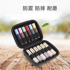 多功能滾珠精油收納包 硬殼防撞防摔, 紫羅蘭, 1個