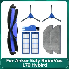 Anker Eufy RoboVac L70 Hybird 로봇 진공 청소기 메인 롤러 사이드 브러시 Hepa 필터 교체 액세서리에 적, 06 Set F