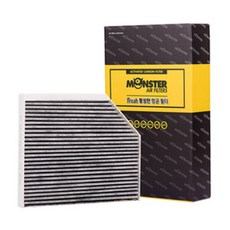 몬스터오토파츠 활성탄 자동차용 에어컨필터 벤츠 a클래스 w176, AD-369, 1개
