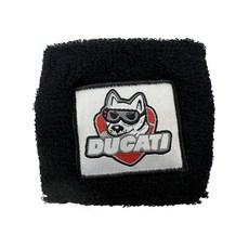 可開發票 摩託車剎車上泵油杯油壺保護套 適閤雅馬哈山葉凱旋春風阿普利亞299KM 手剎油壺套 通用油杯護套 油壺保護套, 1個, 杜卡迪B