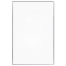 무광 알루미늄액자 주문제작 맞춤 틀 A2 420x594mm 은색, 1개