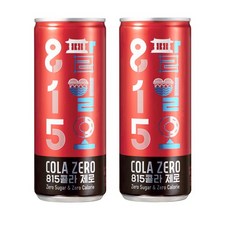웅진식품 815콜라 제로 음료, 250ml, 15개