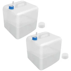 2개 묶음 접이식 물통 스파이그트 2.6갤런 캠핑용 물 저장 주전자 휴대용 물탱크 캐니언 야외 하이킹 낚시 비상용 2848138, 01 2Pcs