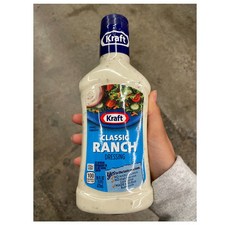 Kraft Classic Ranch Dressing 크래프트 클래식 랜치 드레싱 16oz(473ml) 6팩, 473ml, 6개