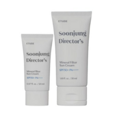 에뛰드 순정 디렉터 무기자차 선크림 SPF50+ PA++++ 50ml + 20ml 기획세트, 1개