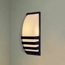 燭光燈飾 E27 戶外防水壁燈 庭園別墅外牆燈具, 燈具一組【超取限4組】, 黑色