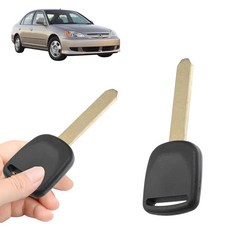 Boxonly 트랜스폰더 키 블랭크 칩 언컷 점화 키 0 버튼 FCC ID HO01T5 OE 35113S0XA01 혼다 시빅 CR V 엘리먼트 오디세이 파일럿 S2000 200