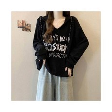長袖大學T 寬鬆韓版套頭衛衣
