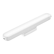 GONEO 서밋 가능한 야간 조명 자석식 무단조명 USB-C 충전식 책상 등 침실 복도 옷장 를 위한 데스크 램프 번역 설명:, White