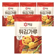 백설 튀김가루, 1kg, 4개