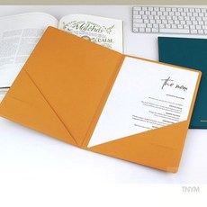 웬카 서류정리파일 가죽 포켓 문서꽂이, 베이지