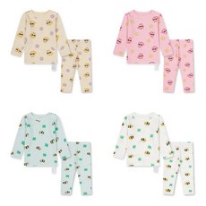 [백화점 정품] 탑텐 키즈 공용) 유아 뱀부 9부 골지 라운지세트 MKF5UI3301