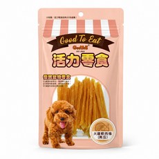GooToe活力零食火雞軟肉條 南瓜100g犬用火雞肉零食狗狗零食訓練獎勵日常點心 寵物零食狗狗訓練獎勵, 1個, 1g, NA