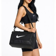 나이키 헬스 운동 가방 스포츠 브라질리아 더플백 보스턴백 (PO짐쌕가방 지급), 1개, 블랙