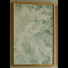 녹색 식물 프린트 토일 스타일 잎사귀 벽장식 침실 거실용 빈티지 자연, 3. 2-1Pc, A. 20x30cm No Frame