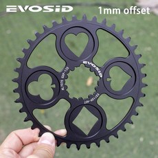 EVOSID 도로 12 스프로킷 48 접이식 40 자전거 와이드 46 44 속도 42 체인 50T 좁은, 1개, Bla